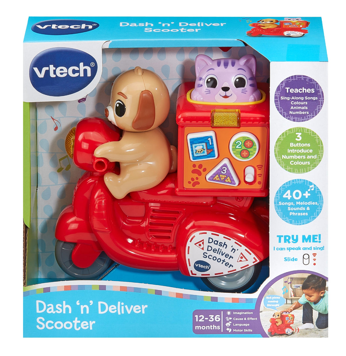 Vtech Dash 'N' Deliver Scooter