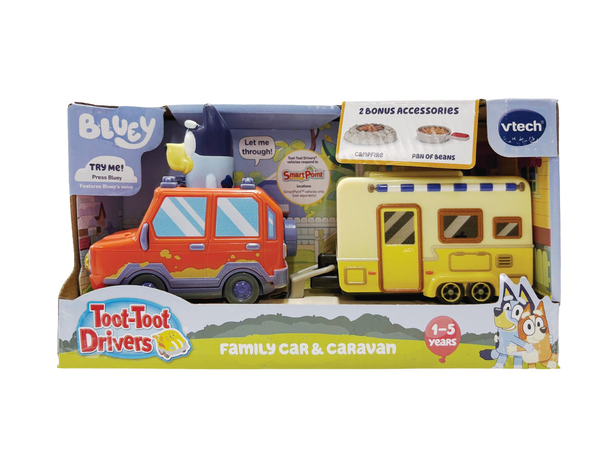 Vtech Toot-Toot Drivers Bluey Caravan Set