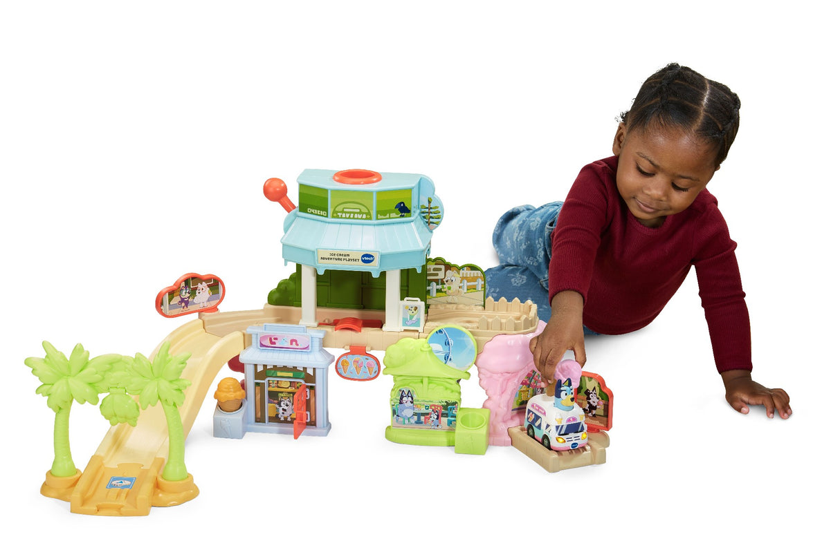 Vtech Toot-Toot Drivers Bluey Ice Cream Shop Playset