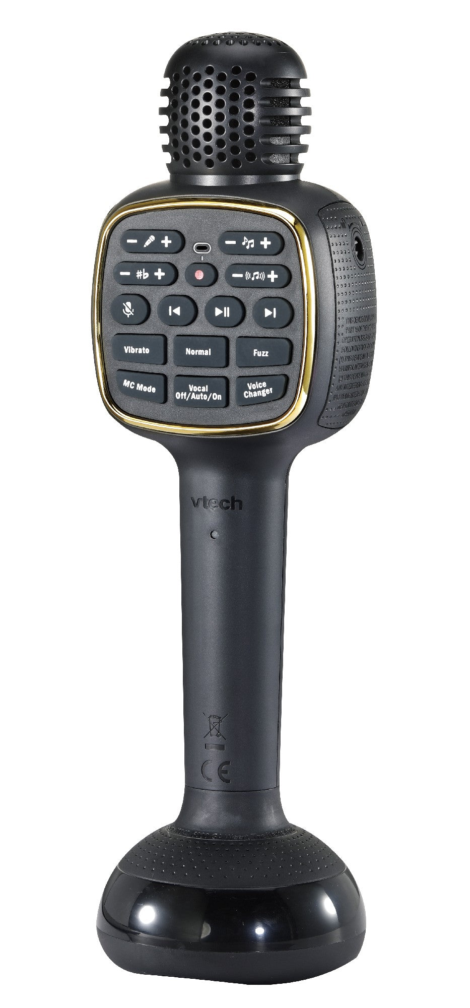 Kiditech Karaoke Lights Mic - Black