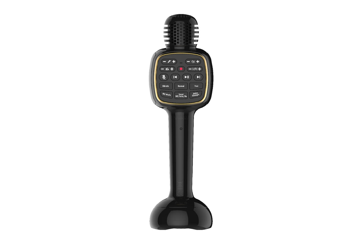 Kiditech Karaoke Lights Mic - Black