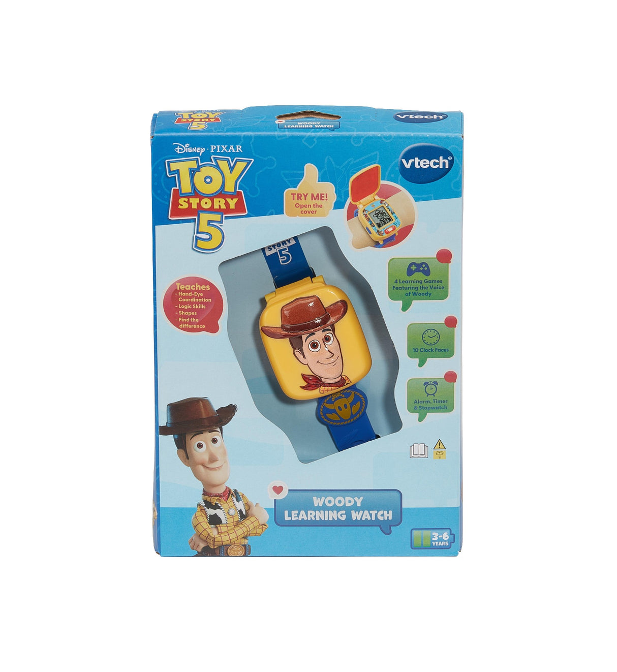 Vtech Toy Story 5 Woody Learning Watch