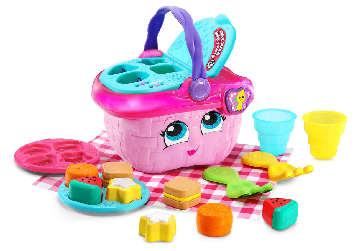 LEAP FROG SHAPES AND SHARING PICNIC BASKET