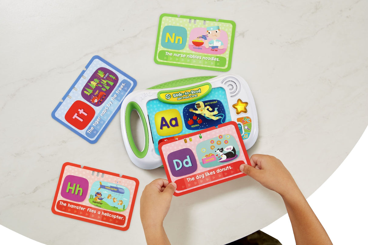 Leapfrog Slide To Read Abc Flashcards