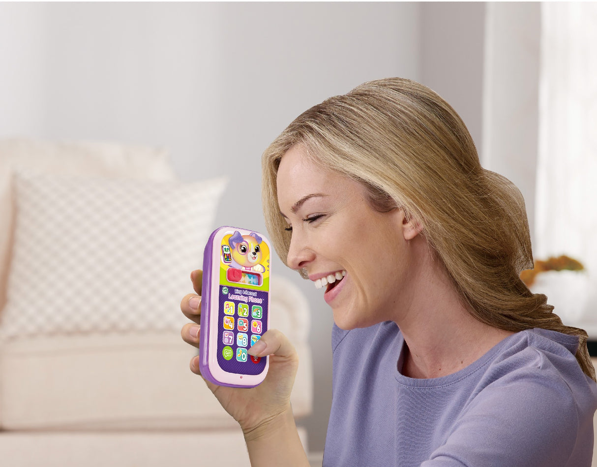 Leap Frog Violet's Ring & Record Learning Phone