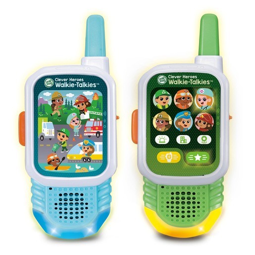 Leap Frog Clever Heroes Walkie-Talkies