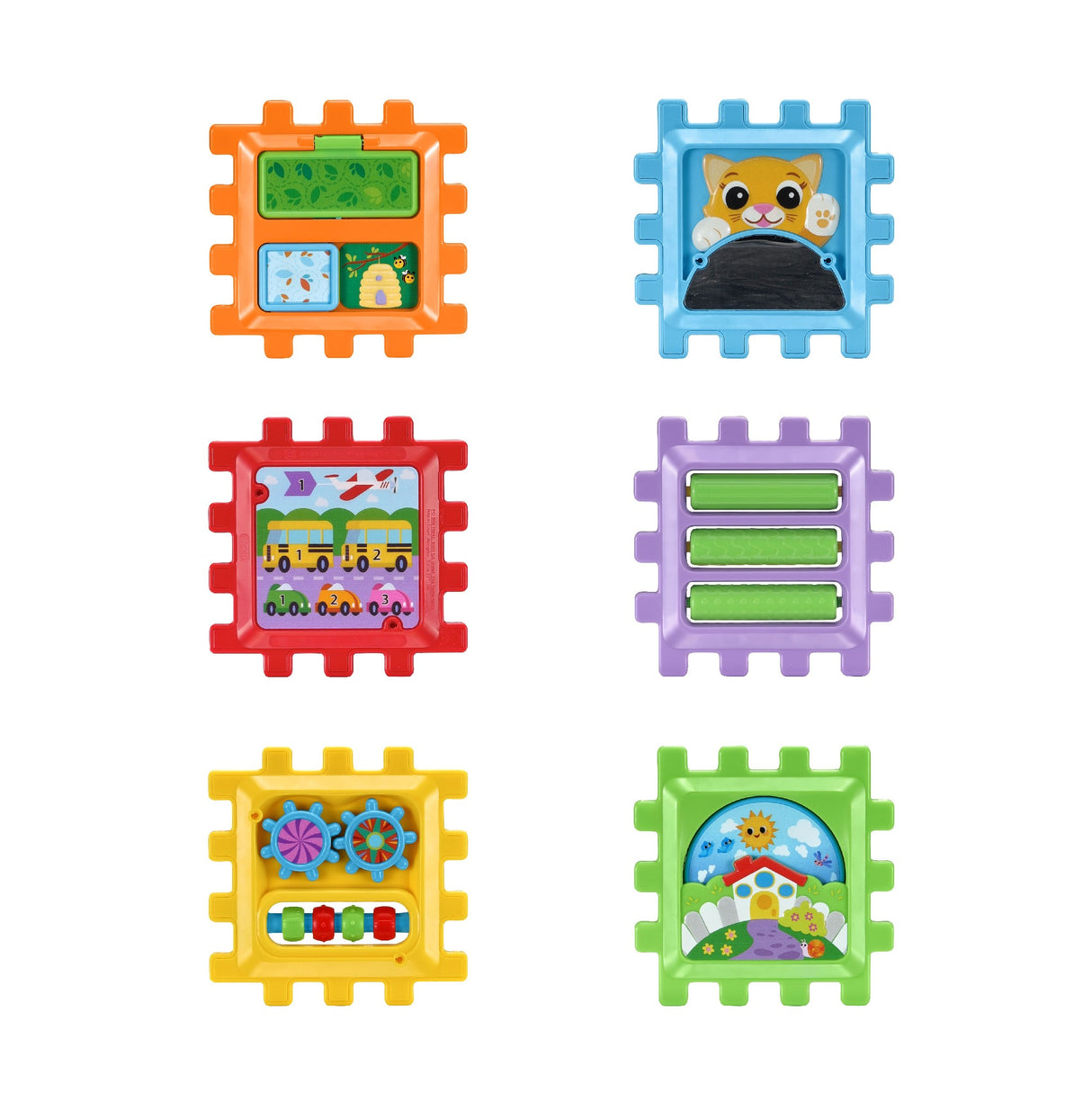 Leap Frog 6 In 1 Snap And Learn Busy Cube