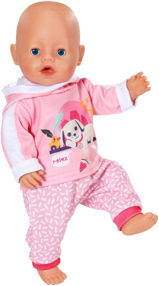 Baby Born Jogging Suit Pink 43cm