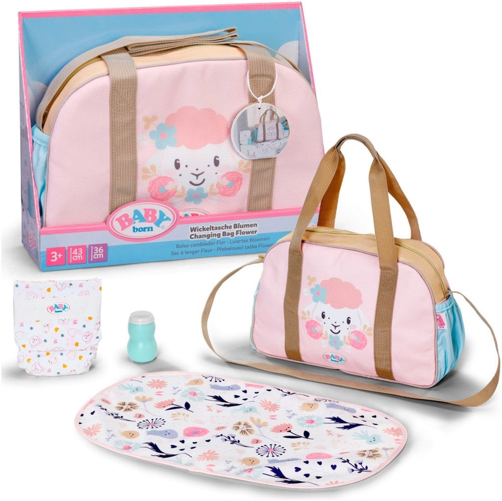 Baby Born Changing Bag Flower