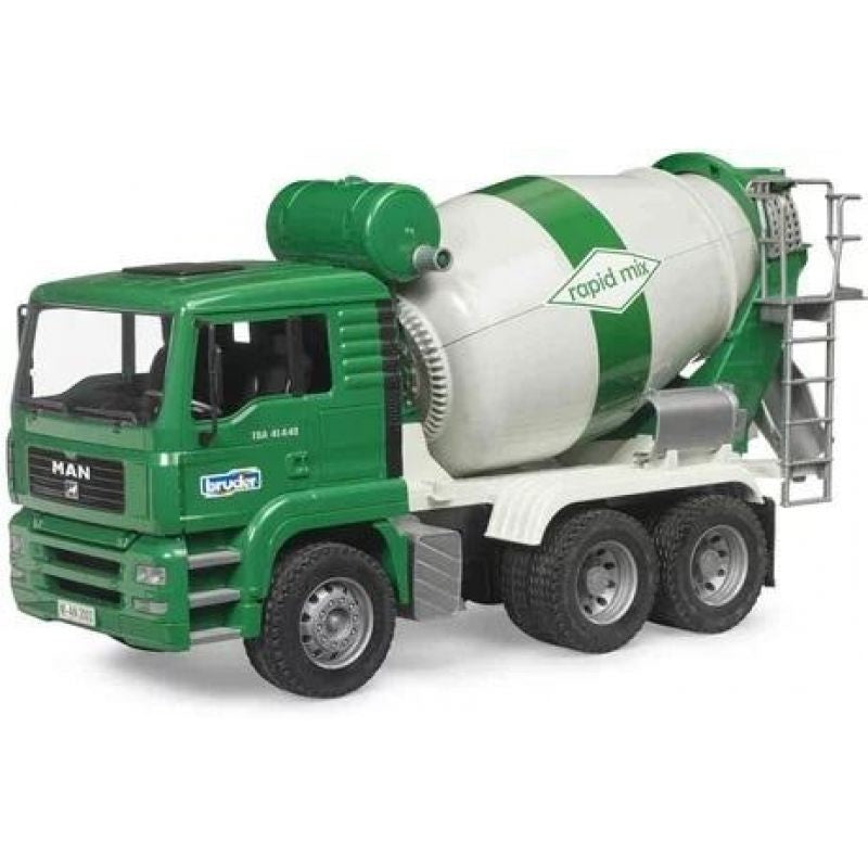 Bruder 1:16 Man Tga Cement Mixer Truck Rapid Mix