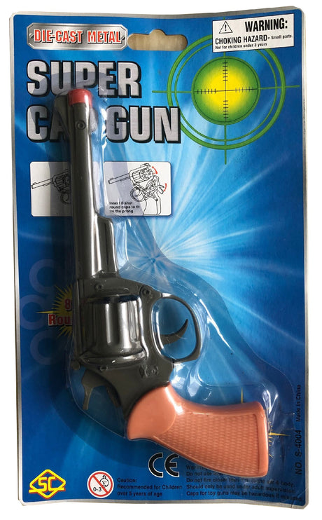 Gun 8 Shot Diecast Long Barrel