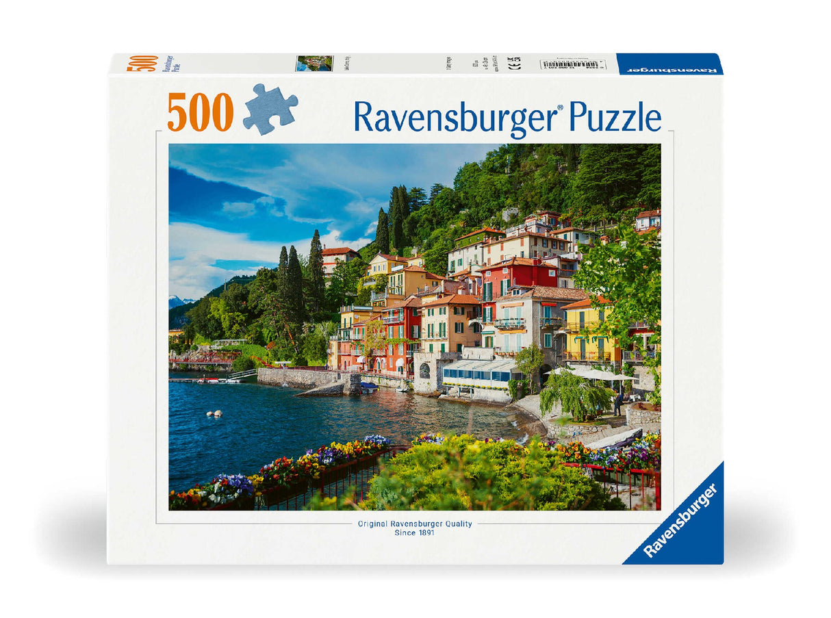 Ravensburger Lake Como Italy Puzzle 500 Piece