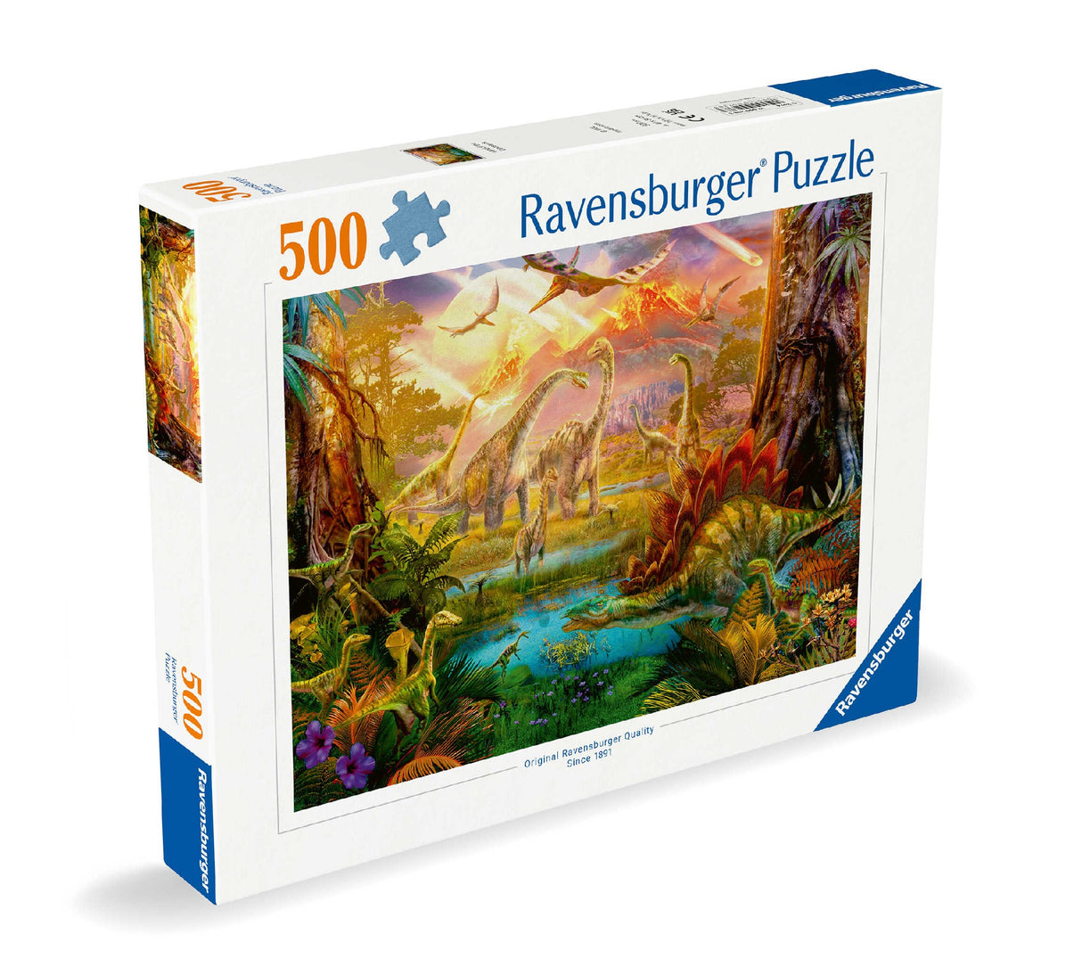 Ravensburger Land Of The Dinosaurs Puzzle 500 Piece