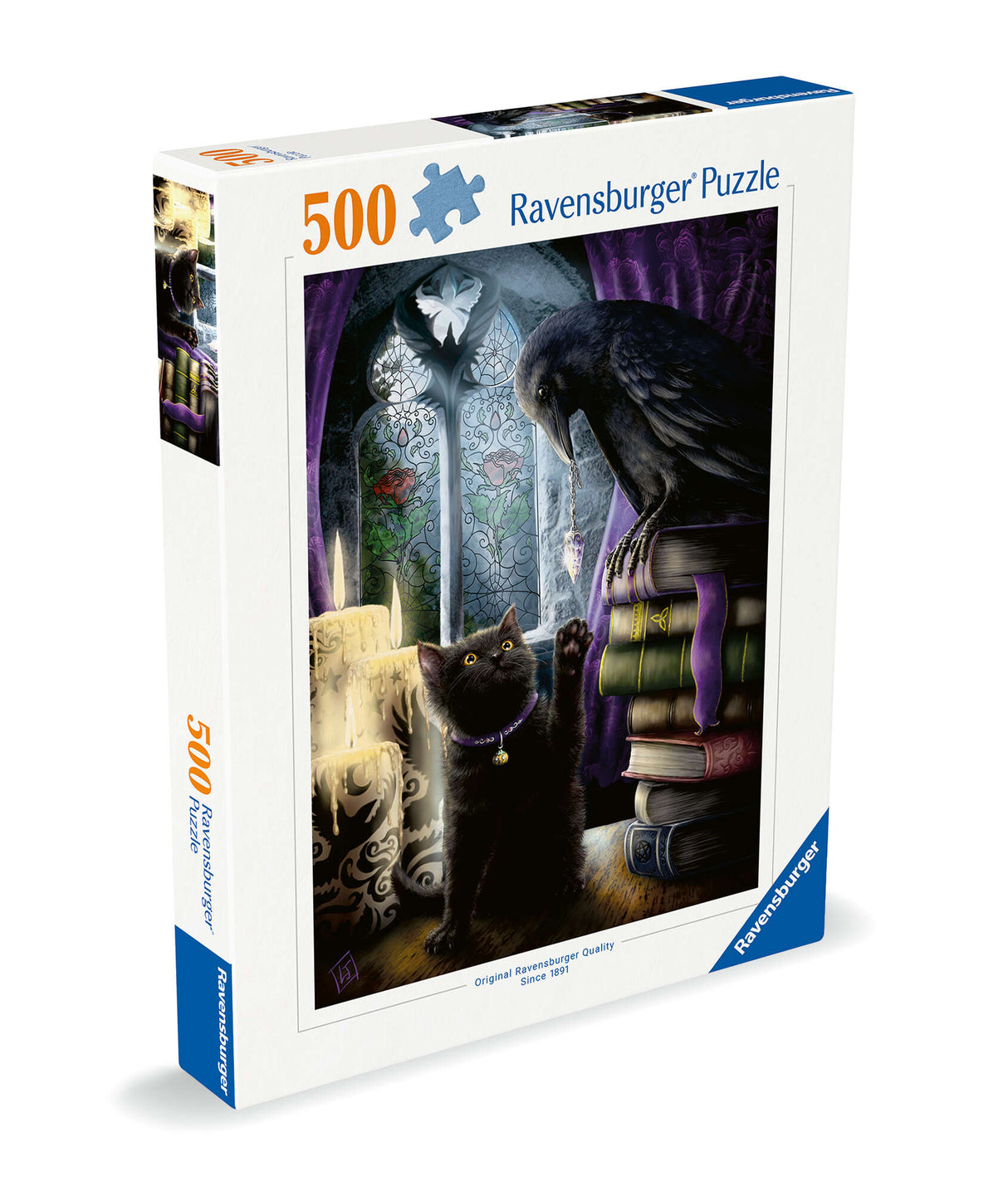 Ravensburger Black Cat And Raven 500 Piece