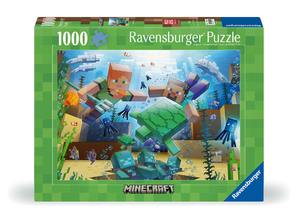 Ravensburger Minecraft Mosaic 1000 Piece