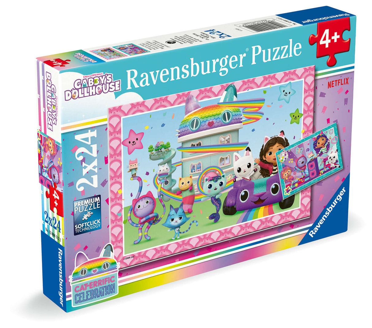 Ravensburger Gabby's Dollhouse 2x24 Piece
