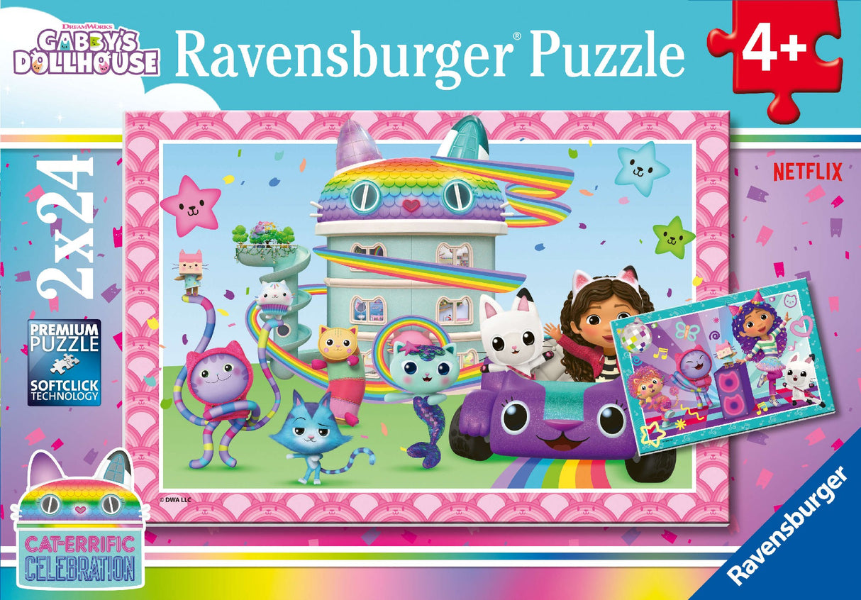Ravensburger Gabby's Dollhouse 2x24 Piece
