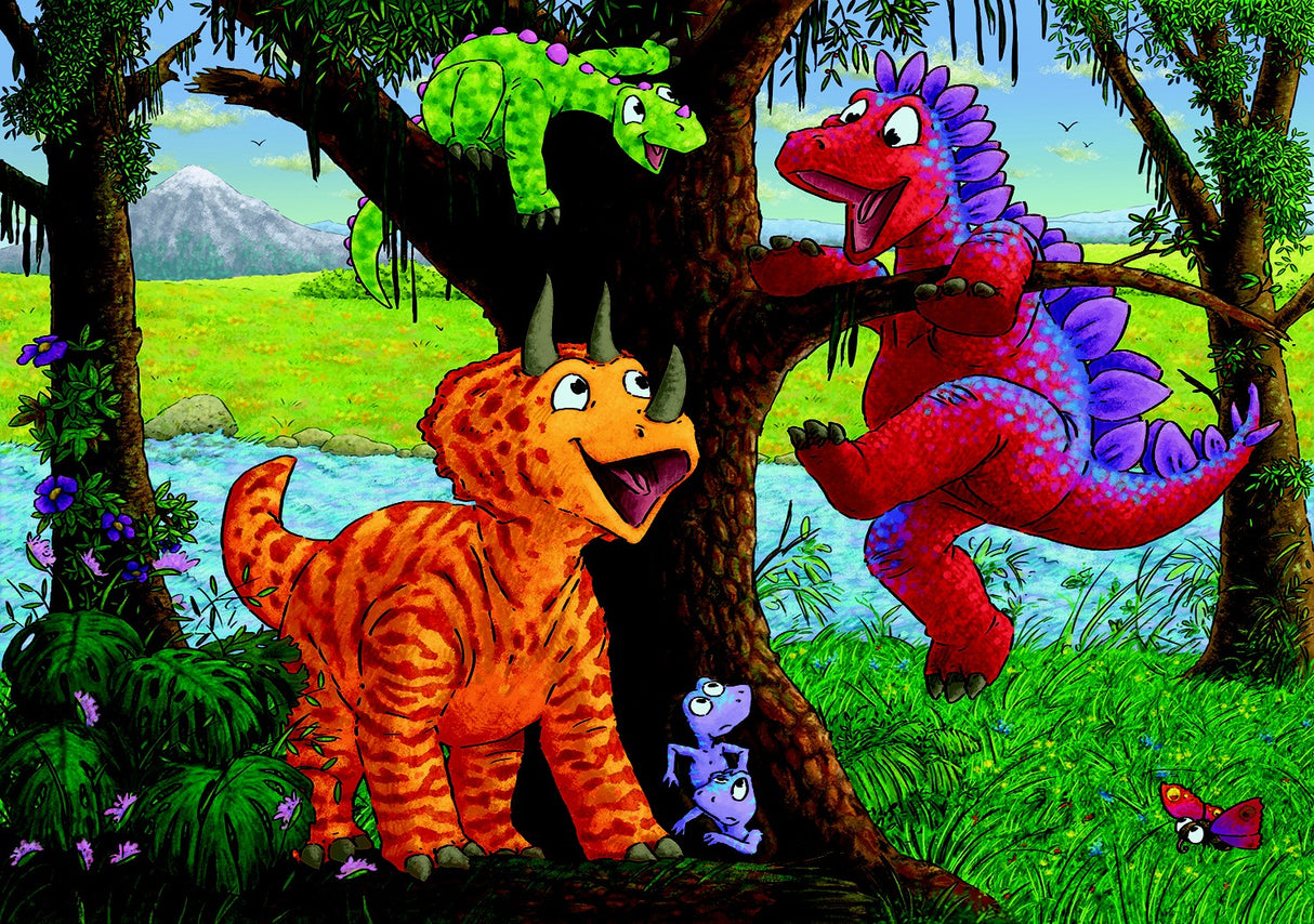 RBURG - DINOSAURS AT PLAY 2X24PC