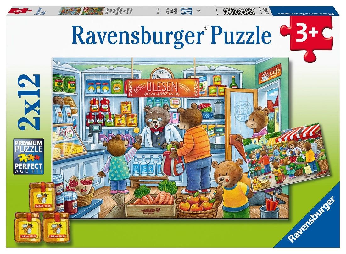 Ravensburger Let's Go Shopping 2x12 Piece