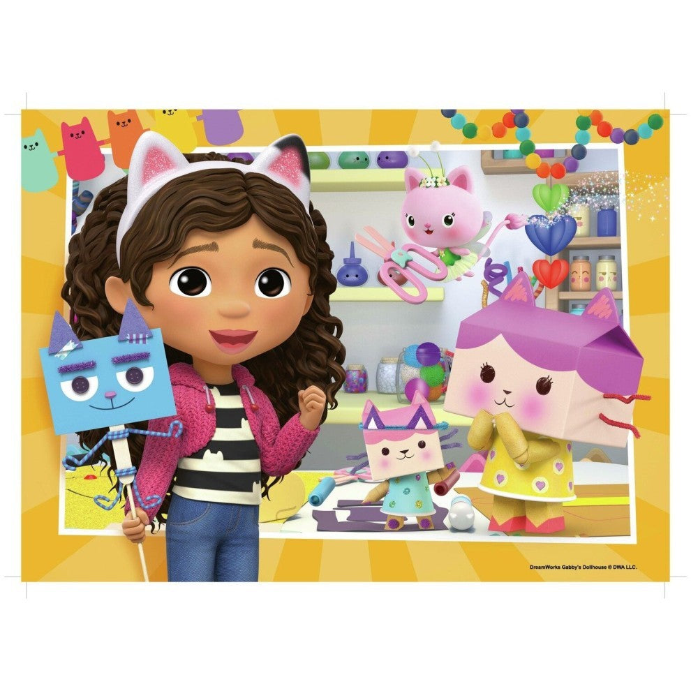 Ravensburger 4 X 42 Piece Gabbys Dollhouse Jigsaw Puzzle