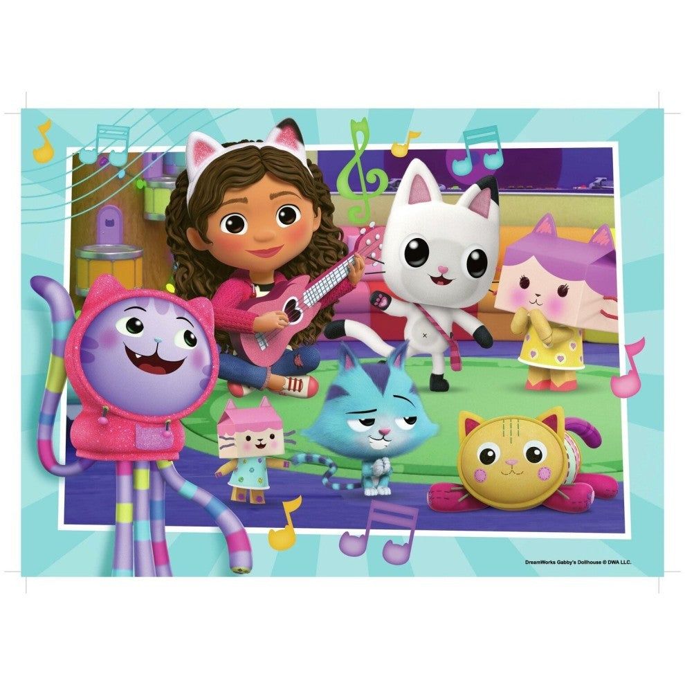 Ravensburger 4 X 42 Piece Gabbys Dollhouse Jigsaw Puzzle