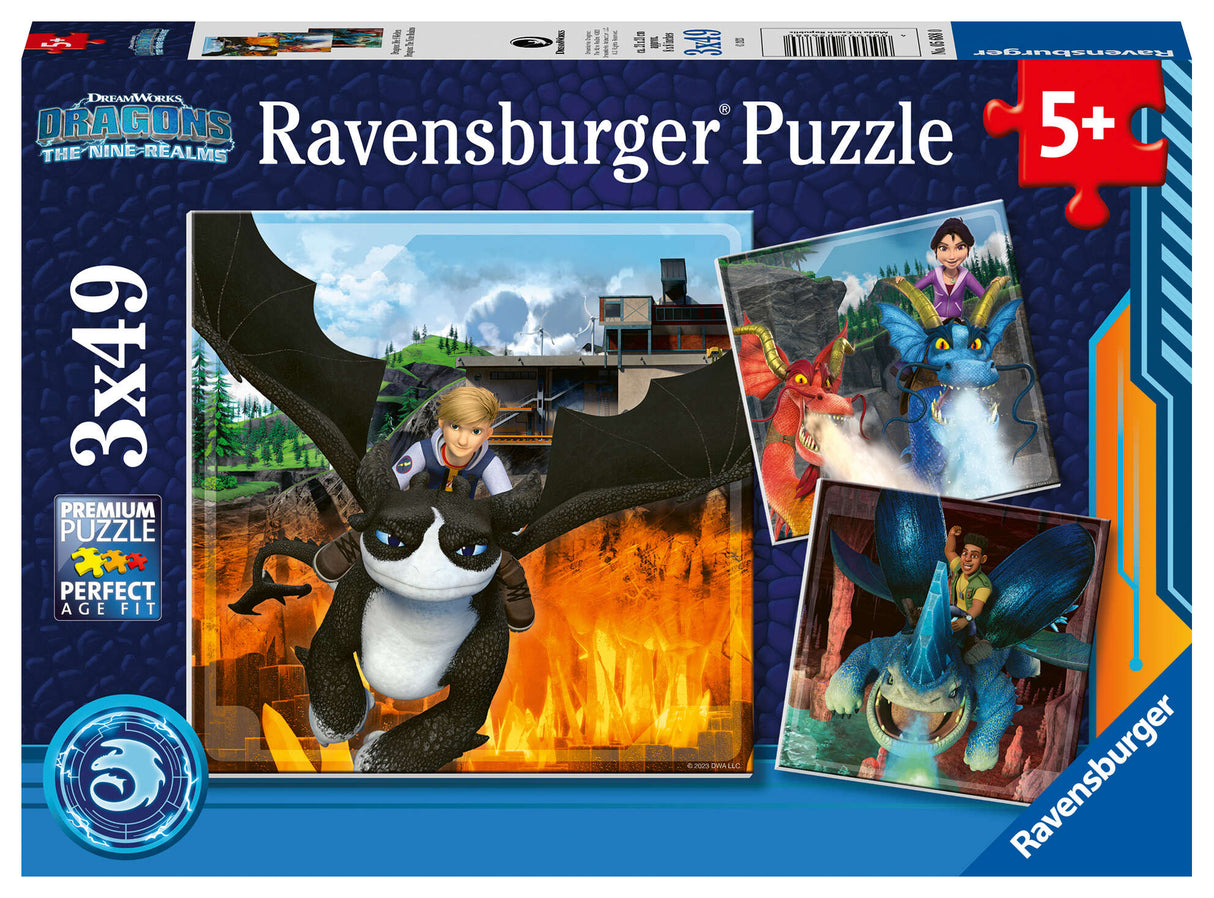 Ravensburger Dragons 3x49 Piece