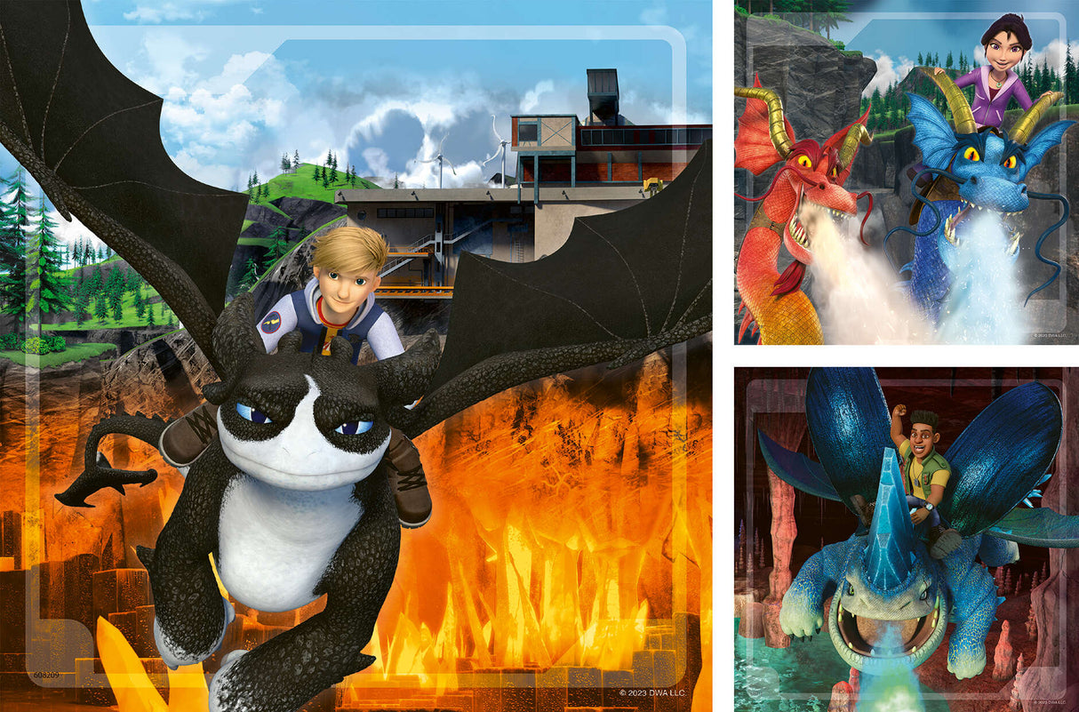 Ravensburger Dragons 3x49 Piece