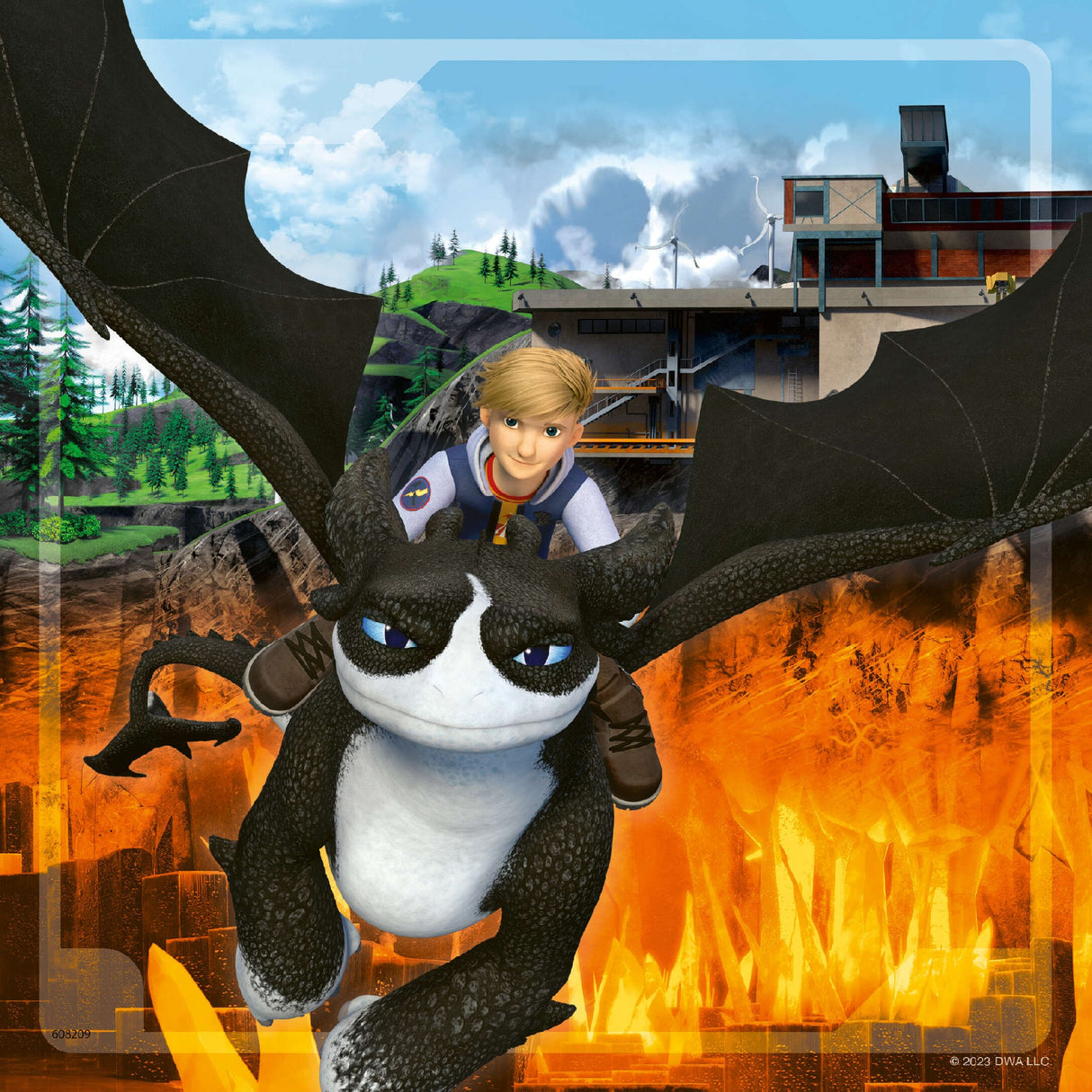 Ravensburger Dragons 3x49 Piece