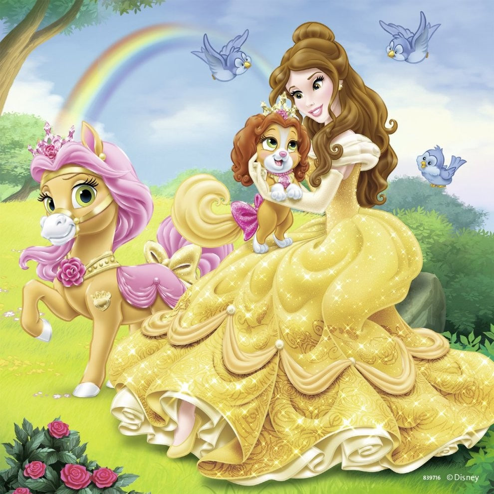 Ravensburger Disney Belle Cinderella Rapunzel 3x49 Piece