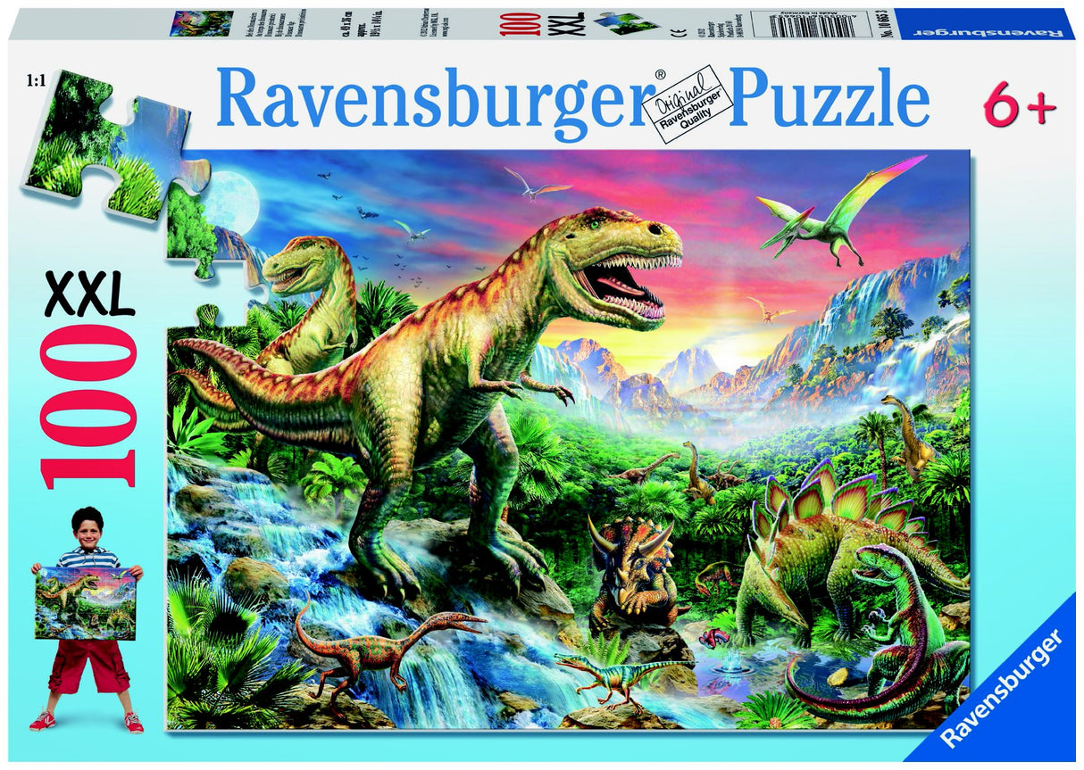 RBURG - TIME OF THE DINOSAURS PUZZLE 100PC