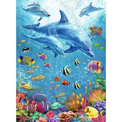 Ravensburger Pod Of Dolphins 100 Piece