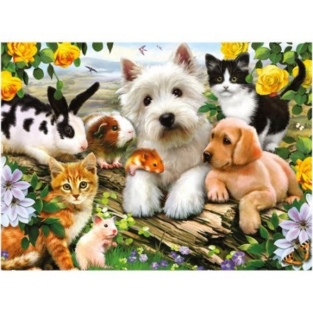 Ravensburger Happy Animal Babies Puzzle 300 Piece