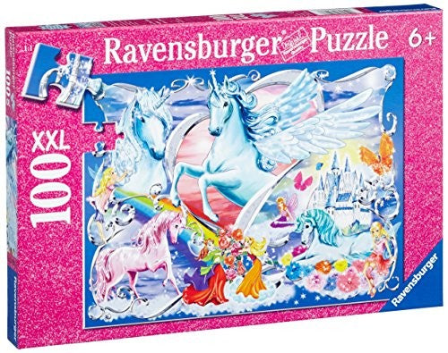 Ravensburger Amazing Unicorns Glitter Puzzle 100 Piece