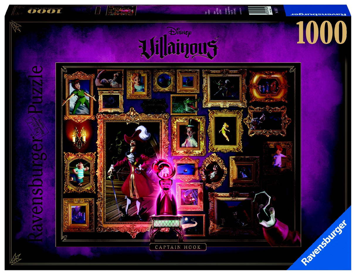 Ravensburger Villainous Captain Hook 1000 Pieces