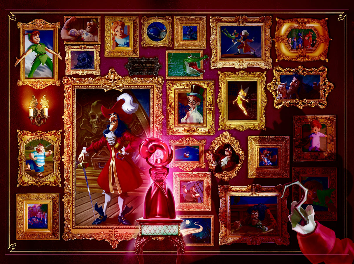 Ravensburger Villainous Captain Hook 1000 Pieces