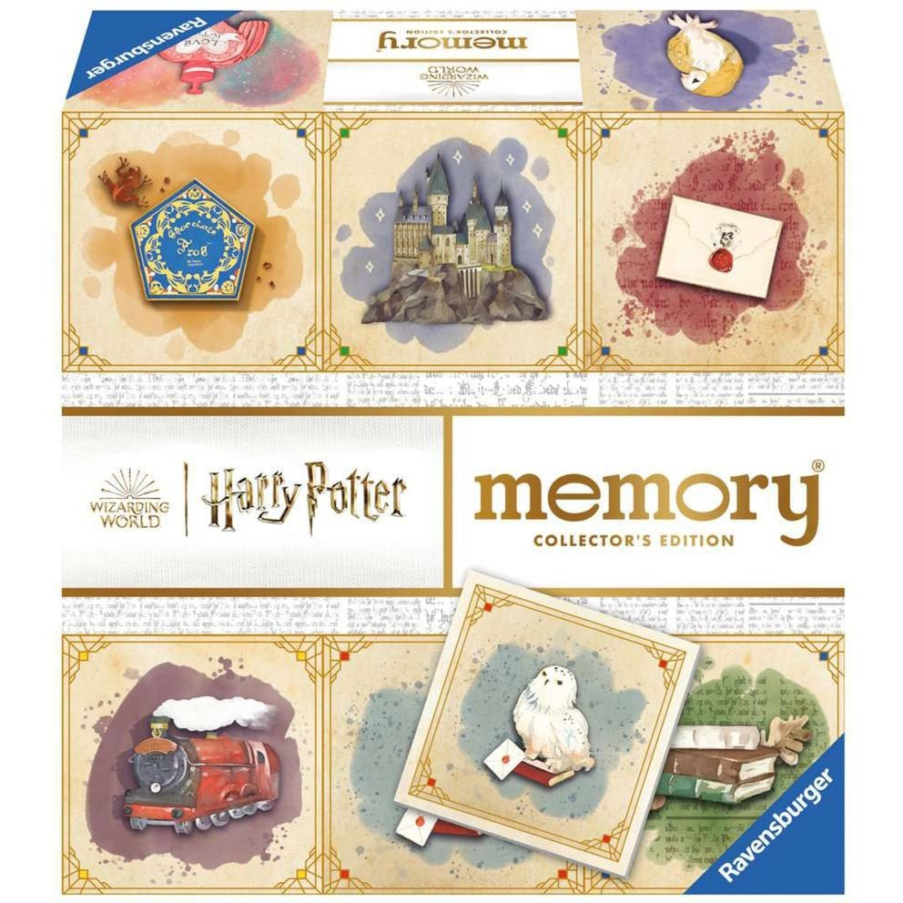 Ravensburger Harry Potter Collector's Memory Game - Matching Picture Snap Pairs for Kids Age 6 Years up Black