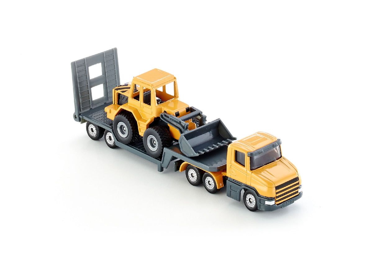 SIKU - LOW LOADER WITH FRONT LOADER