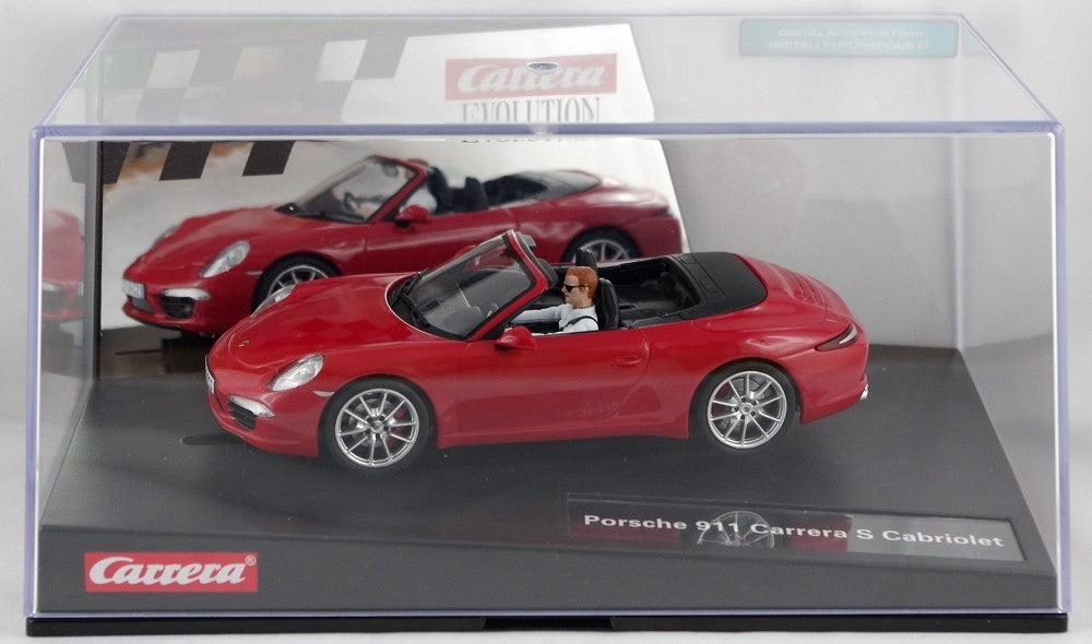 Carrera Evo Porsche 911 Carrera S Cabriolet Red