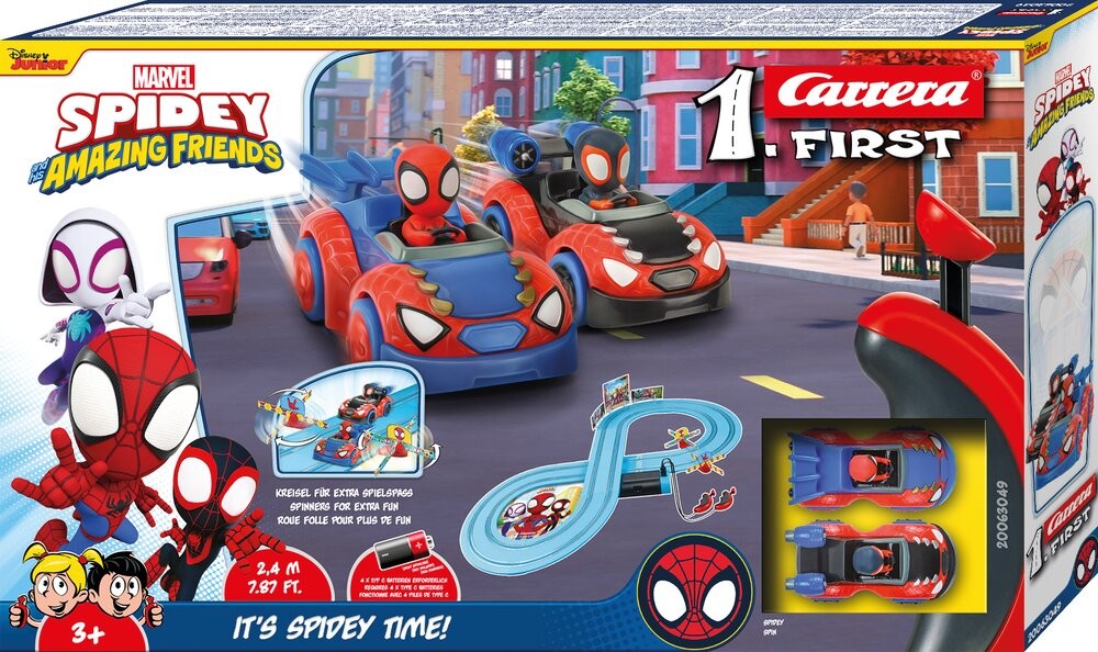 CARRERA First Track - It's Spidey Time 2.4m