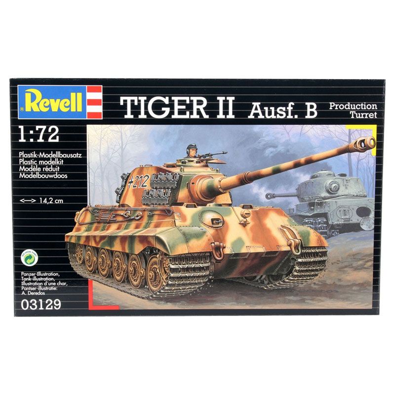 Revell 1/72 Tiger Ii Ausf B