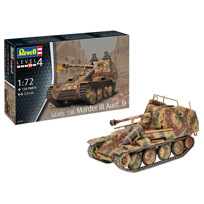 Revell 1/72 Sd.kfz. 138 Marder Iii Ausf. M