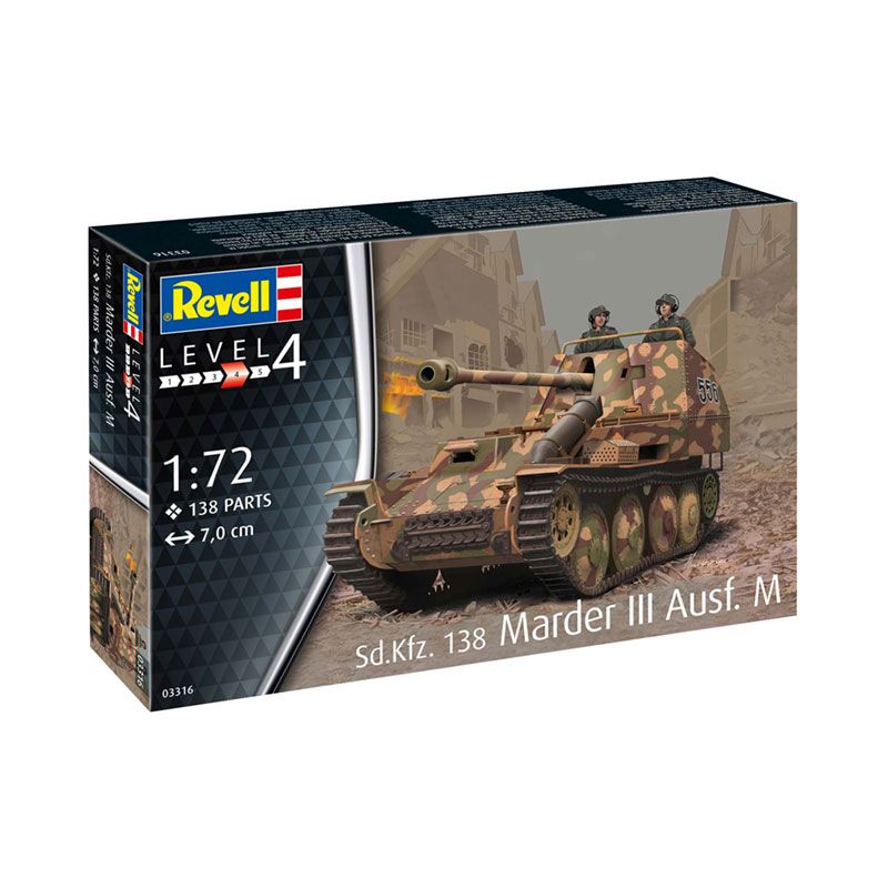 Revell 1/72 Sd.kfz. 138 Marder Iii Ausf. M