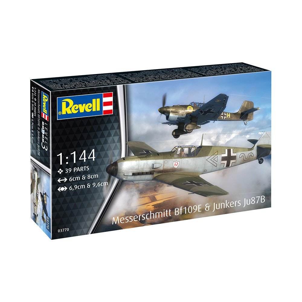 Revell 1/144 Messerschmitt Bf109E & Junkers Ju87B
