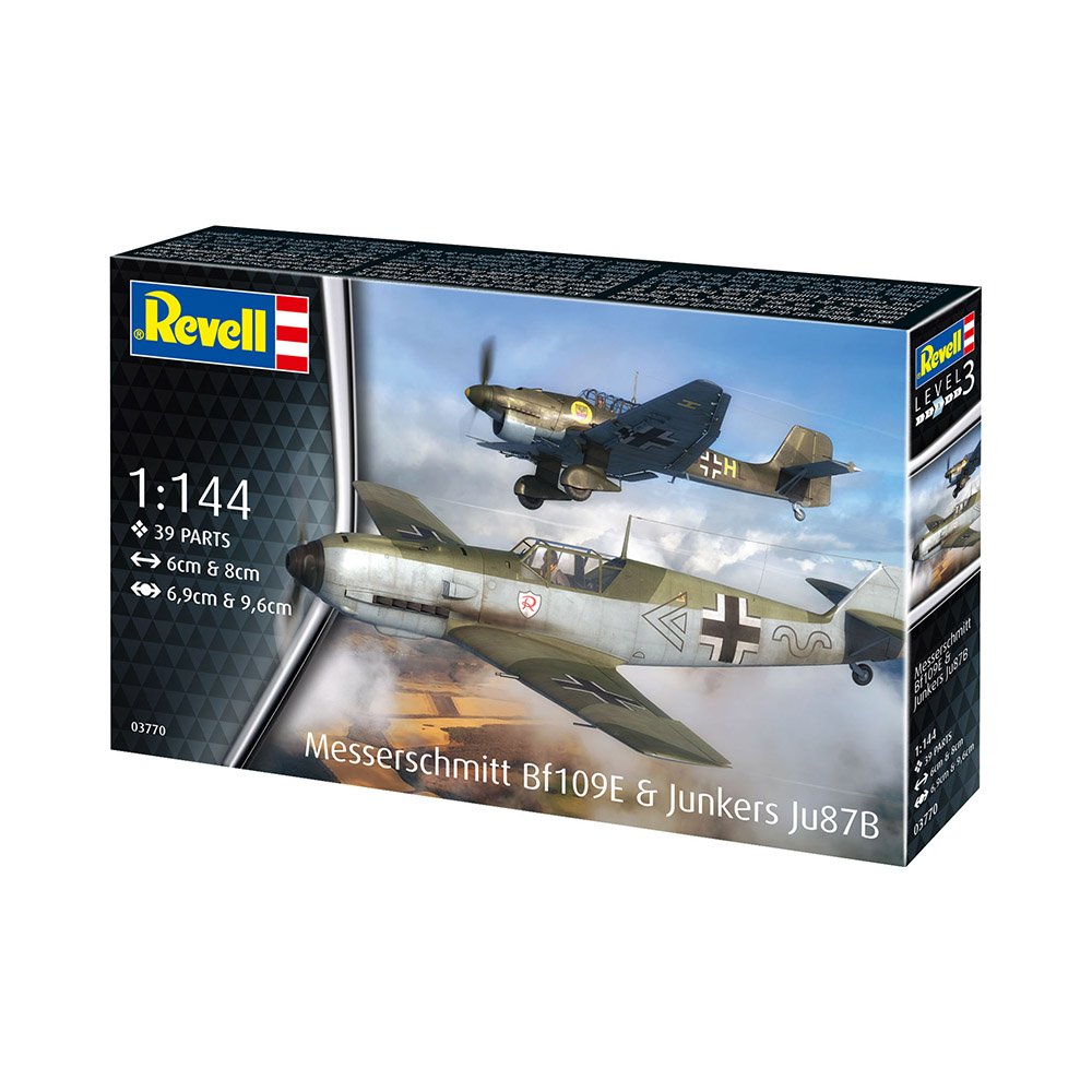 Revell 1/144 Messerschmitt Bf109E & Junkers Ju87B