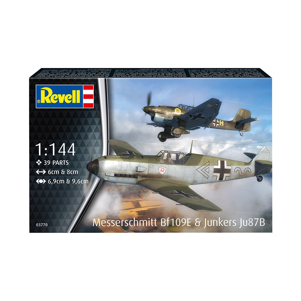 Revell 1/144 Messerschmitt Bf109E & Junkers Ju87B