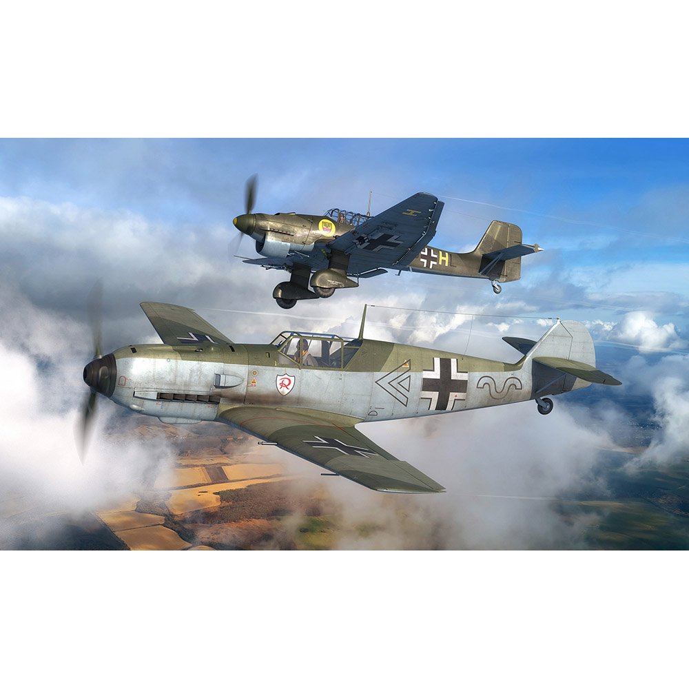 Revell 1/144 Messerschmitt Bf109E & Junkers Ju87B