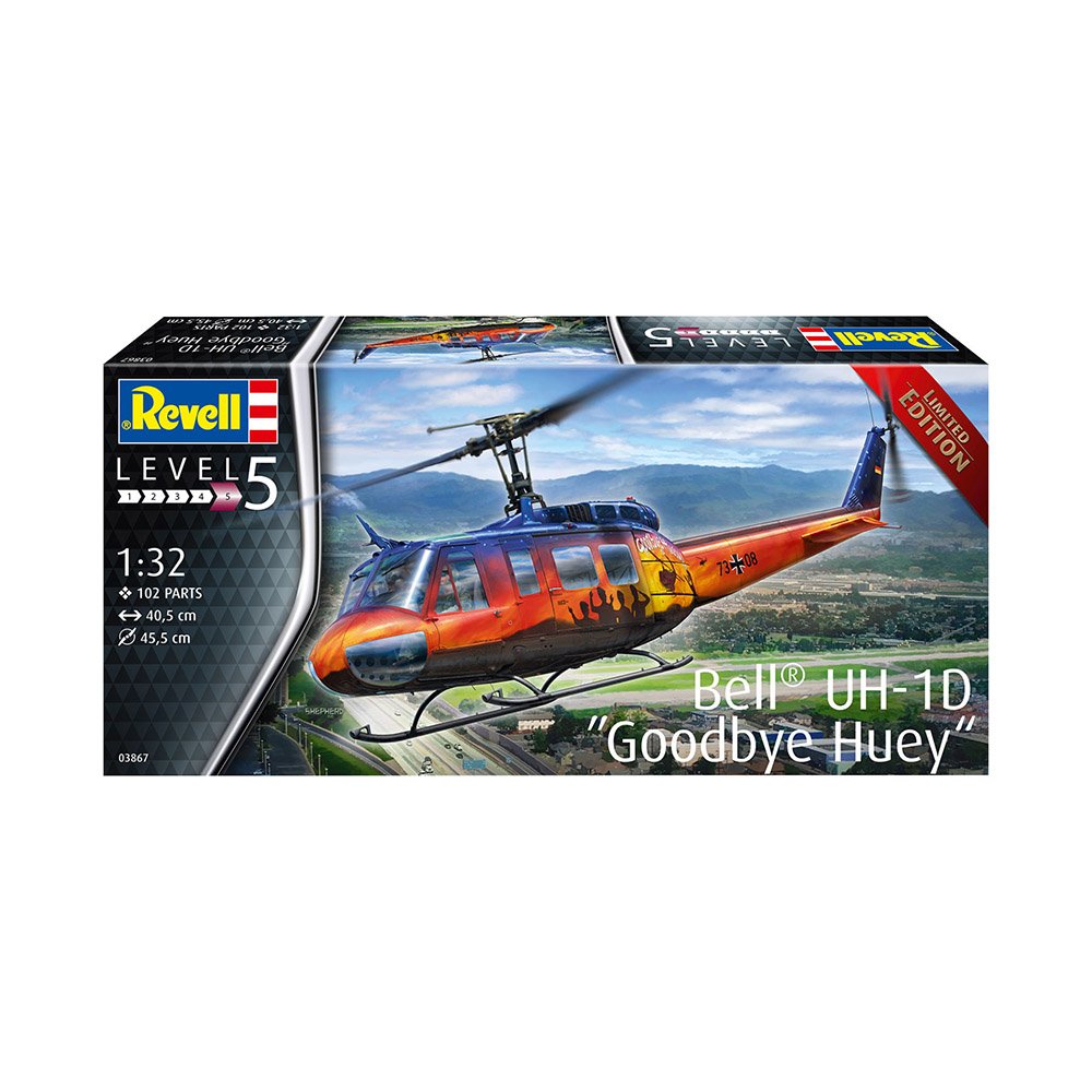 REVELL BELL UH-1D GOODBYE HUEY