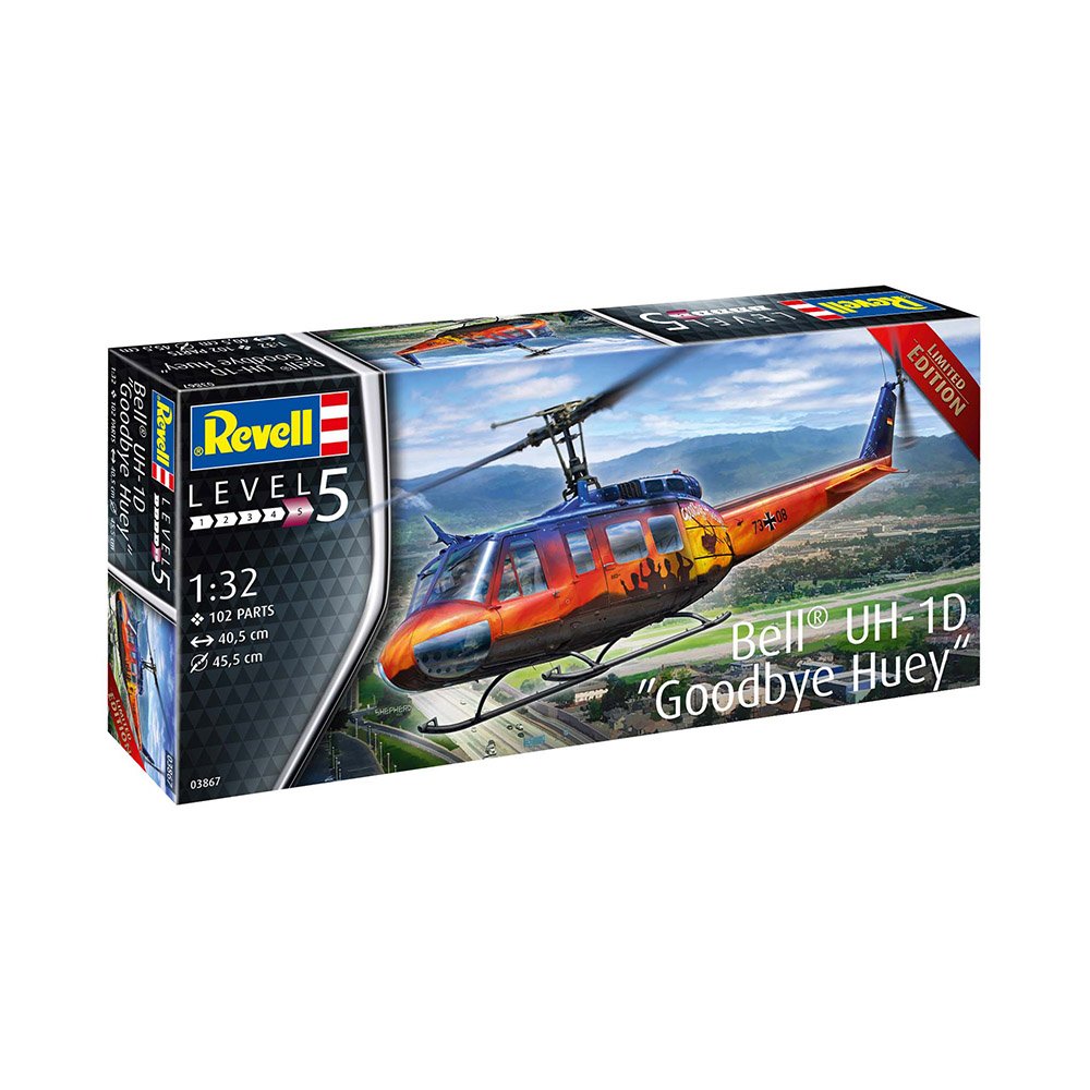 REVELL BELL UH-1D GOODBYE HUEY