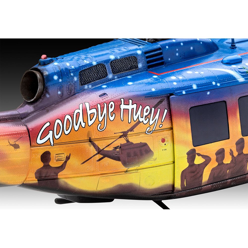 REVELL BELL UH-1D GOODBYE HUEY