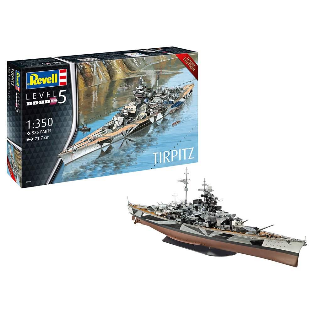 REVELL GERMAN BATTLESHIP TIRPITZ